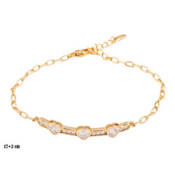 Bransoletka Xuping pozłacana 18k - MF27855