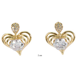 Kolczyki Xuping pozłacane 18k - MF27473