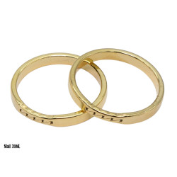 Pierścionek Xuping Stal 316L - MF27541