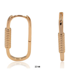 Kolczyki Xuping pozłacane 18k - MF27882