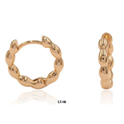 Kolczyki Xuping pozłacane 18k - MF27885