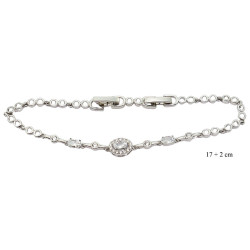 Bransoletka Xuping rodowana - MF28790