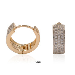 Kolczyki Xuping pozłacane 18k - MF28262