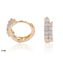 Kolczyki Xuping pozłacane 18k - MF28172-1