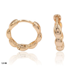 Kolczyki Xuping pozłacane 18k - MF28735