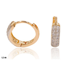 Kolczyki Xuping pozłacane 18k - MF28172-2