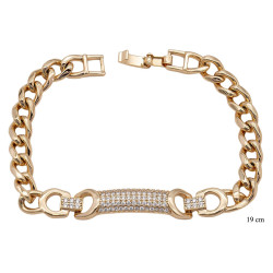 Bransoletka Xuping pozłacana 18k - MF28772