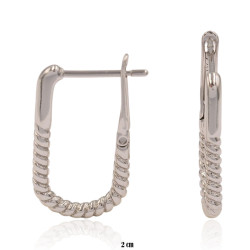 Kolczyki Xuping rodowane - MF28303