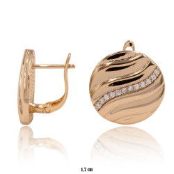 Kolczyki Xuping pozłacane 18k - MF28592