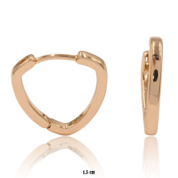 Kolczyki Xuping pozłacane 18k - MF28261