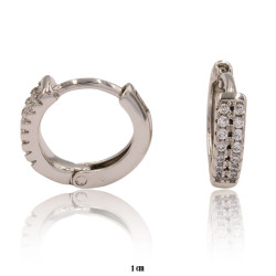 Kolczyki Xuping rodowane - MF28574