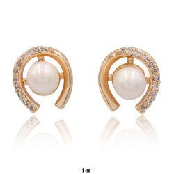 Kolczyki Xuping pozłacane 18k - MF28579