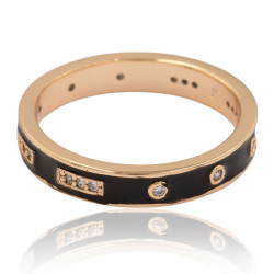 Pierścionek Xuping pozłacany 18k - MF28807