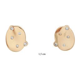 Kolczyki Xuping pozłacane 18k - MF29005