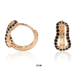Kolczyki Xuping pozłacane 18k - MF29209-2