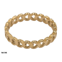 Pierścionek Xuping Stal 316L - MF29222