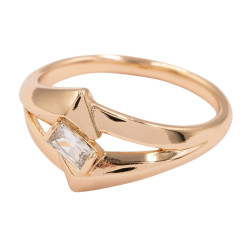 Pierścionek Xuping pozłacany 18k - MF29572