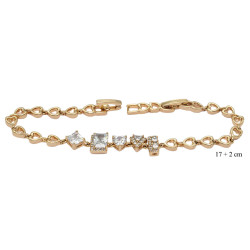 Bransoletka Xuping pozłacana 18k - MF29765