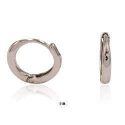 Kolczyki Xuping rodowane - MF29501