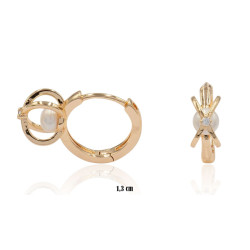 Kolczyki Xuping pozłacane 18k - MF29640