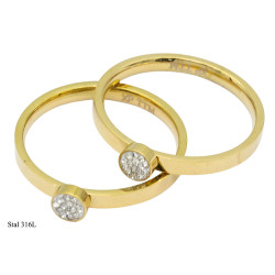 Pierścionek Xuping Stal 316L - MF33990