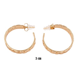 Kolczyki Xuping pozłacane 18k - MF33677