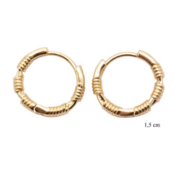 Kolczyki Xuping pozłacane 18k - MF35239