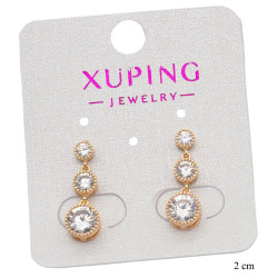 Kolczyki Xuping pozłacane 18k - MF35367