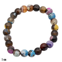 Bransoletka tworzywo Mix Kolor [agat] - MF32813-4