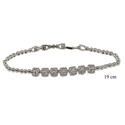 Bransoletka Xuping rodowana - MF35950-1