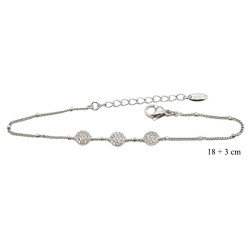 Bransoletka Xuping rodowana - MF35889