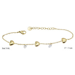 Bransoletka Xuping Stal 316L - MF32696