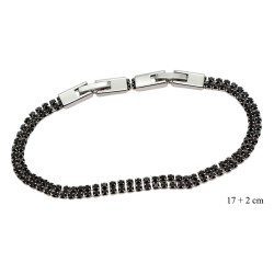 Bransoletka Xuping rodowana - MF35890C