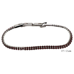 Bransoletka Xuping rodowana - MF35890B