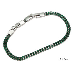 Bransoletka Xuping rodowana - MF35890A