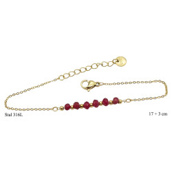 Bransoletka Xuping Stal 316L - MF33971-3