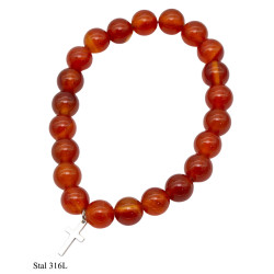 Bransoletka "OKO TYGRYSA" Stal 316L - MF32477-2R