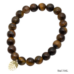 Bransoletka "AGAT MIX" Stal 316L - MF32476-2R