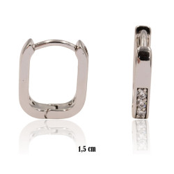 Kolczyki Xuping rodowane - MF35224