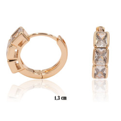 Kolczyki Xuping pozłacane 18k - MF35960