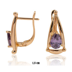 Kolczyki Xuping pozłacane 18k - MF35800-2