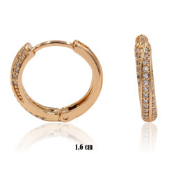 Kolczyki Xuping pozłacane 18k - MF35839