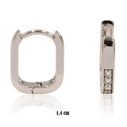 Kolczyki Xuping rodowane - MF35927