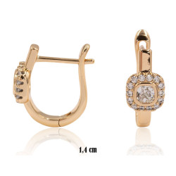 Kolczyki Xuping pozłacane 18k - MF35896