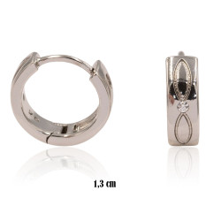 Kolczyki Xuping rodowane - MF35738