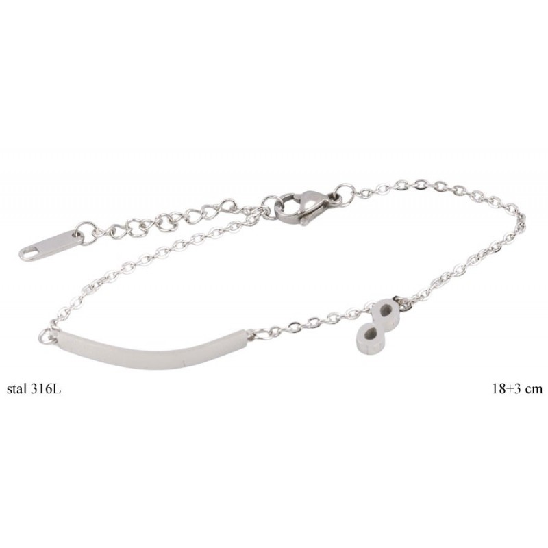 Bransoletka stal 316L - FM2066F