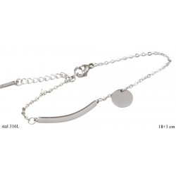 Bransoletka stal 316L - FM2066E