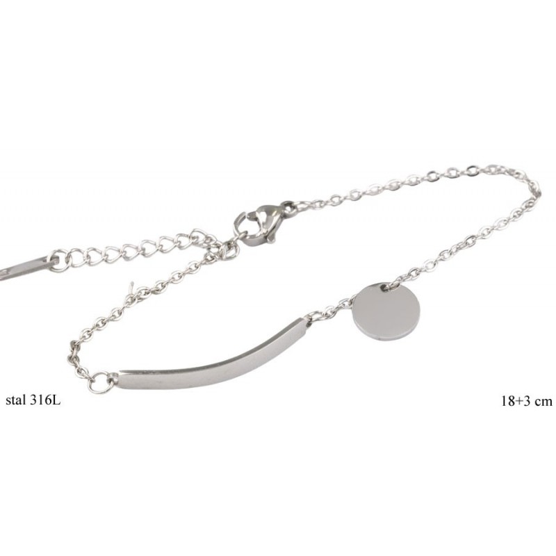 Bransoletka stal 316L - FM2066E