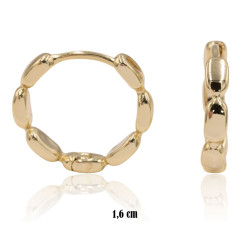 Kolczyki Xuping pozłacane 14k - MF35829