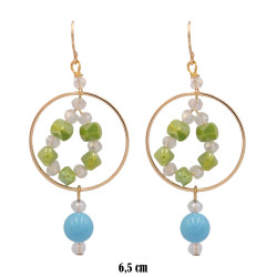Kolczyki Xuping pozłacane 18k - MF2865-2